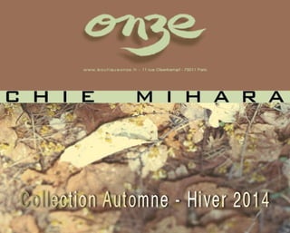 Collection Automne-Hiver 2014-15 de Chie Mihara
