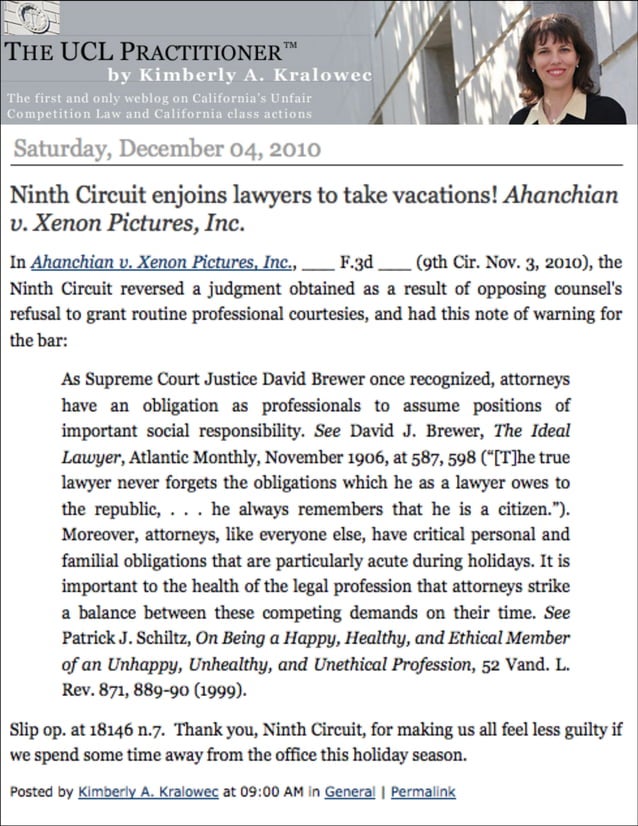 Ahanchian v xenon legal precedent victory press 10310 PDF