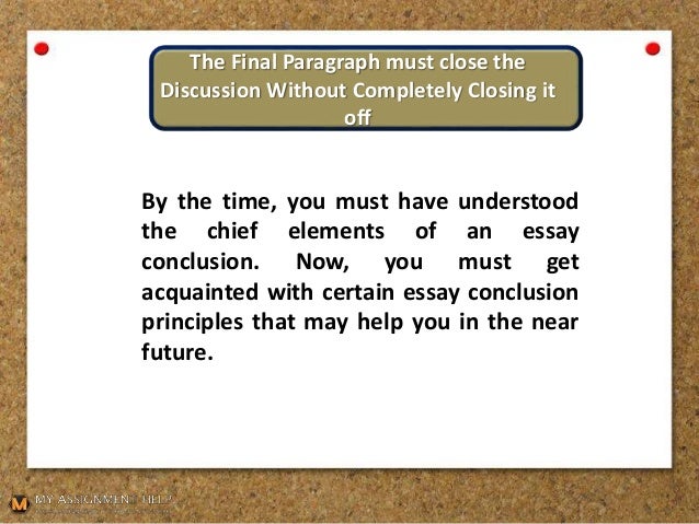 A Handbook On How To Write A Conclusion For An Essay A Handbook On How To Write A Conclusion For An Essay