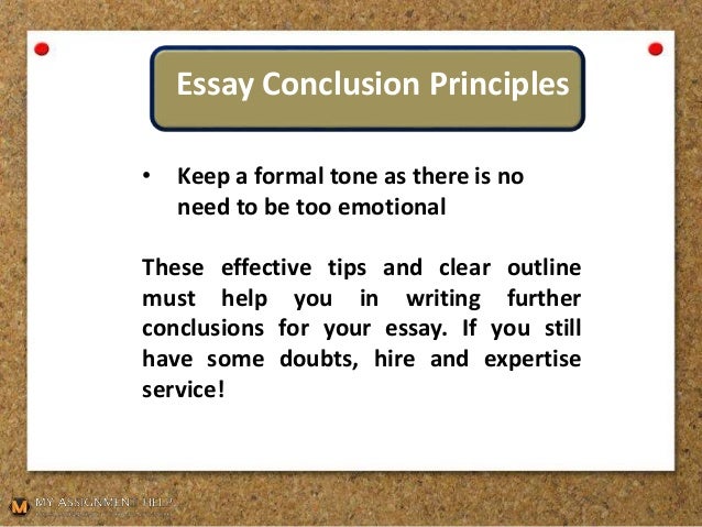 Steps to write a conclusion paragraph image
