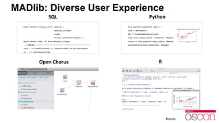 Sql Madlib A Hands-on Intro to Data Science and R Presentation.ppt