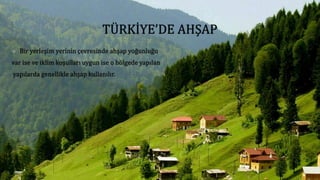 Yapı Malzemeleri: Ahşap