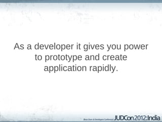Lets developer focus on his job i.e. to write code.