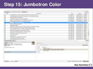 Step 15: Jumbotron Color
 