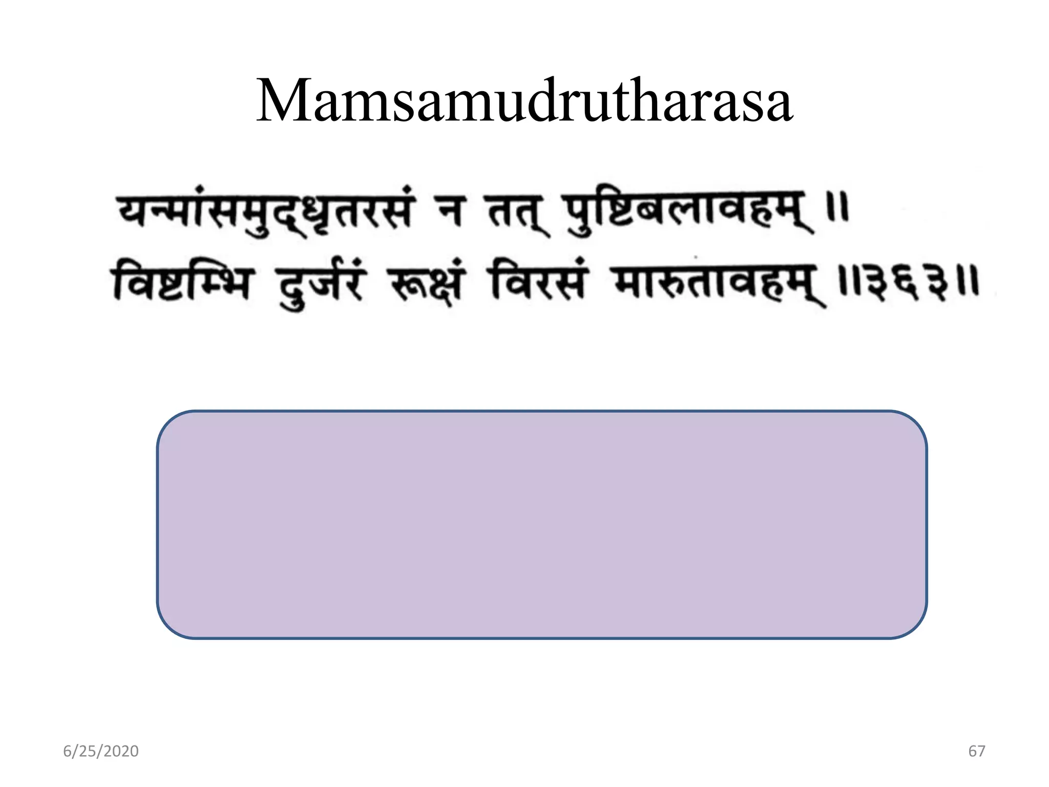 Mamsamudrutharasa
6/25/2020 67
 