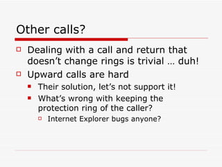 A Hardware Architecture For Implementing Protection Rings | PPT