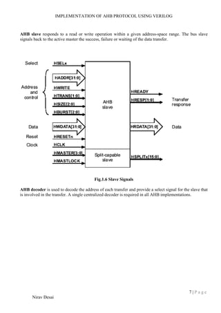 AMBA 2.0 REPORT | PDF