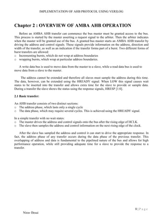 AMBA 2.0 REPORT | PDF
