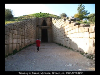 Treasury of Atreus, Mycenae, Greece, ca. 1300-1250 BCE
 