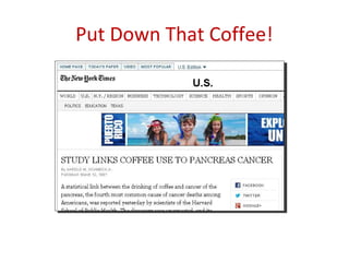 Put Down That Coffee!
 