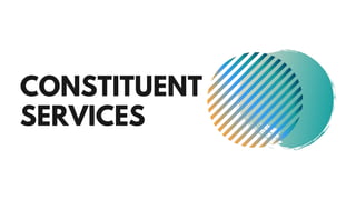 CONSTITUENT
SERVICES
 