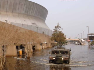 Louisiana to patrol the devastated streets.
 