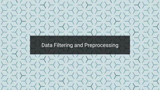 Full size Image Area with text
Data Filtering and Preprocessing
 