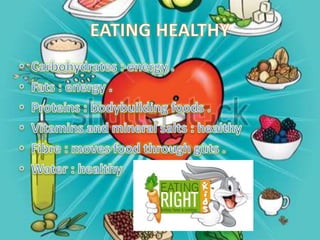 A healthy lifestyle ppt | PPTX