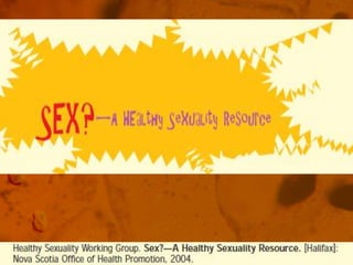 A healthy, sexuality resource   sexually transmitted infections