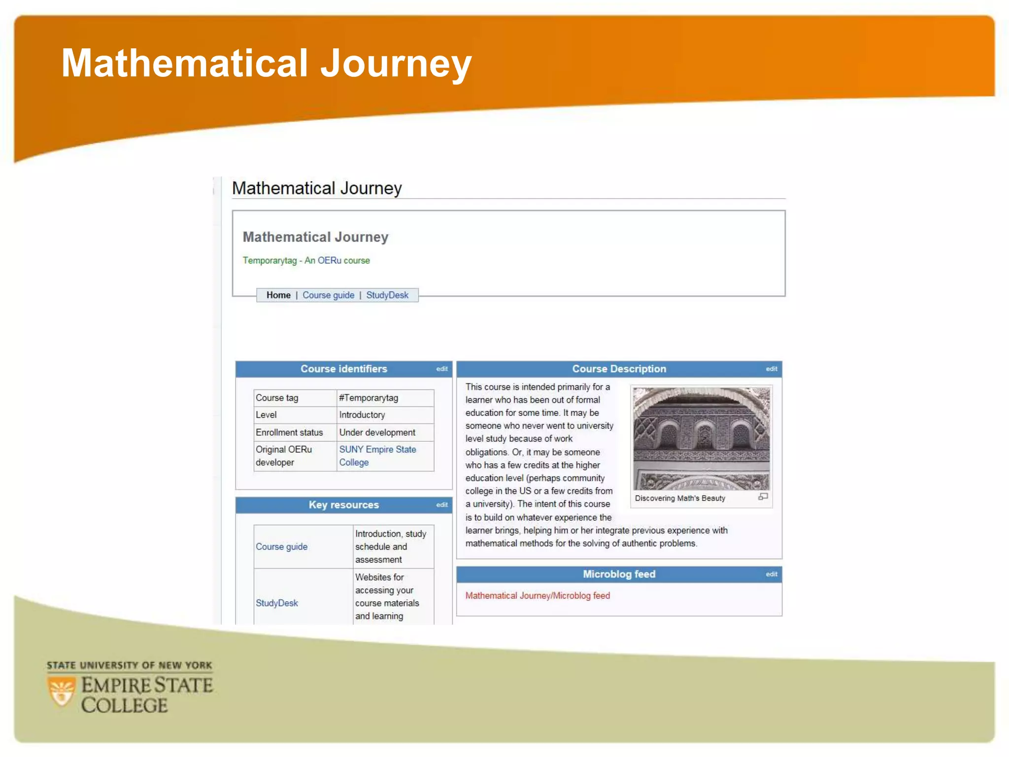 Mathematical Journey

 