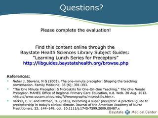 Ahec teaching skills | PPT