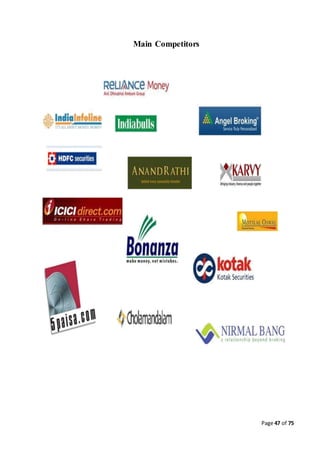 Page 47 of 75
Main Competitors
 