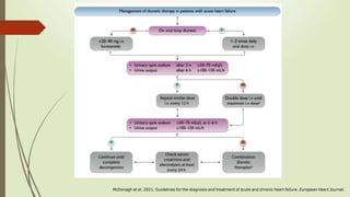McDonagh et al. 2021. Guidelines for the diagnosis and treatment of acute and chronic heart failure. European Heart Journal.
 