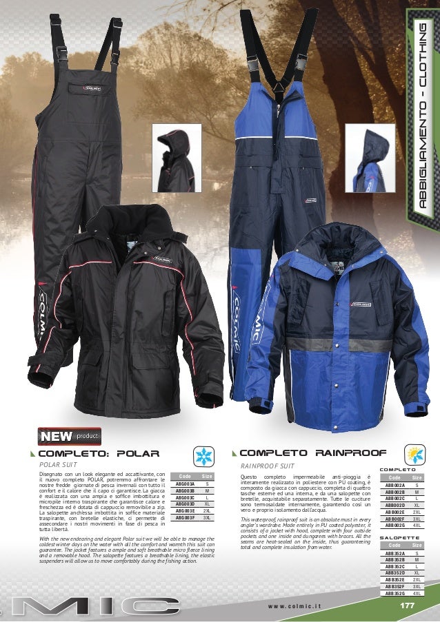 Leo pesca - Catalogo Colmic Abbigliamento