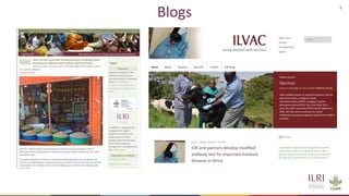 Animal and Human Health program communications