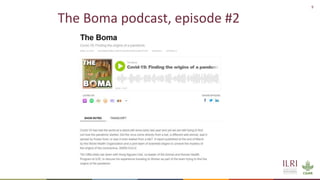 Animal and Human Health program communications