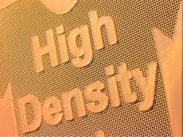 High density printing High density printing
