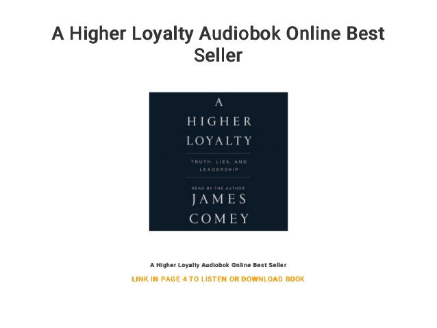 book a higher loyalty book a higher loyalty