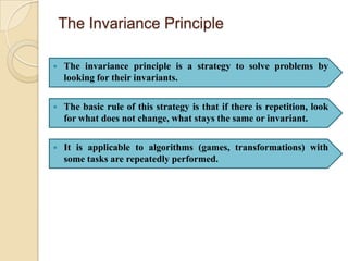 A higher problem solving strategy | PPTX