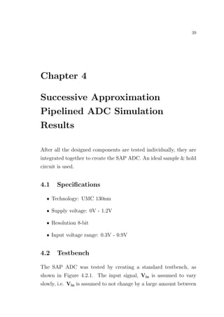 A High Speed Successive Approximation Pipelined ADC | PDF