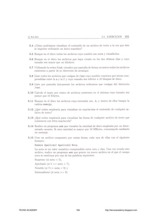 TECNO ACADEMY 164 http://tecnoacademy.blogspot.com
 