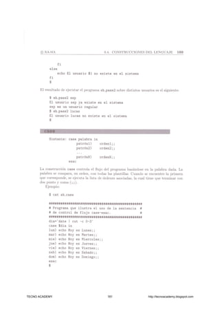 TECNO ACADEMY 181 http://tecnoacademy.blogspot.com
 