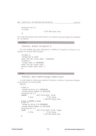 TECNO ACADEMY 72 http://tecnoacademy.blogspot.com
 