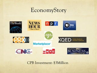 EconomyStory CPB Investment: $3Million 