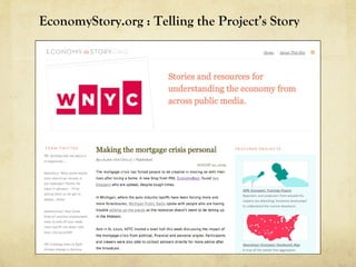 EconomyStory.org : Telling the Project’s Story 