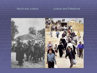 Nazis aos Judeus  Judeus aos Palestinos 