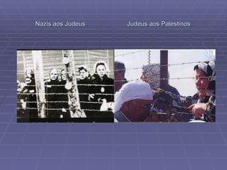 Nazis aos Judeus  Judeus aos Palestinos 