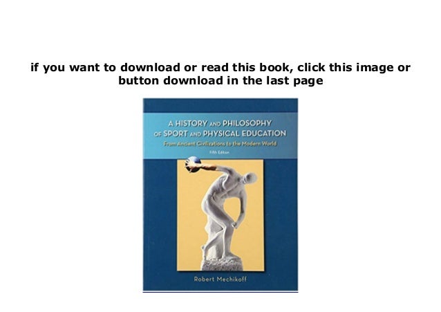 [E.B.O.O.K] LIBRARY A History and Philosophy of Sport and