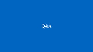Q&A
 