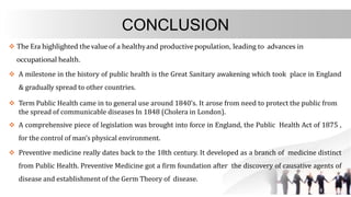 A history of public health | PPTX
