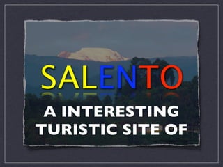 A History Of Salento Colombia