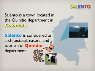 A History Of Salento Colombia