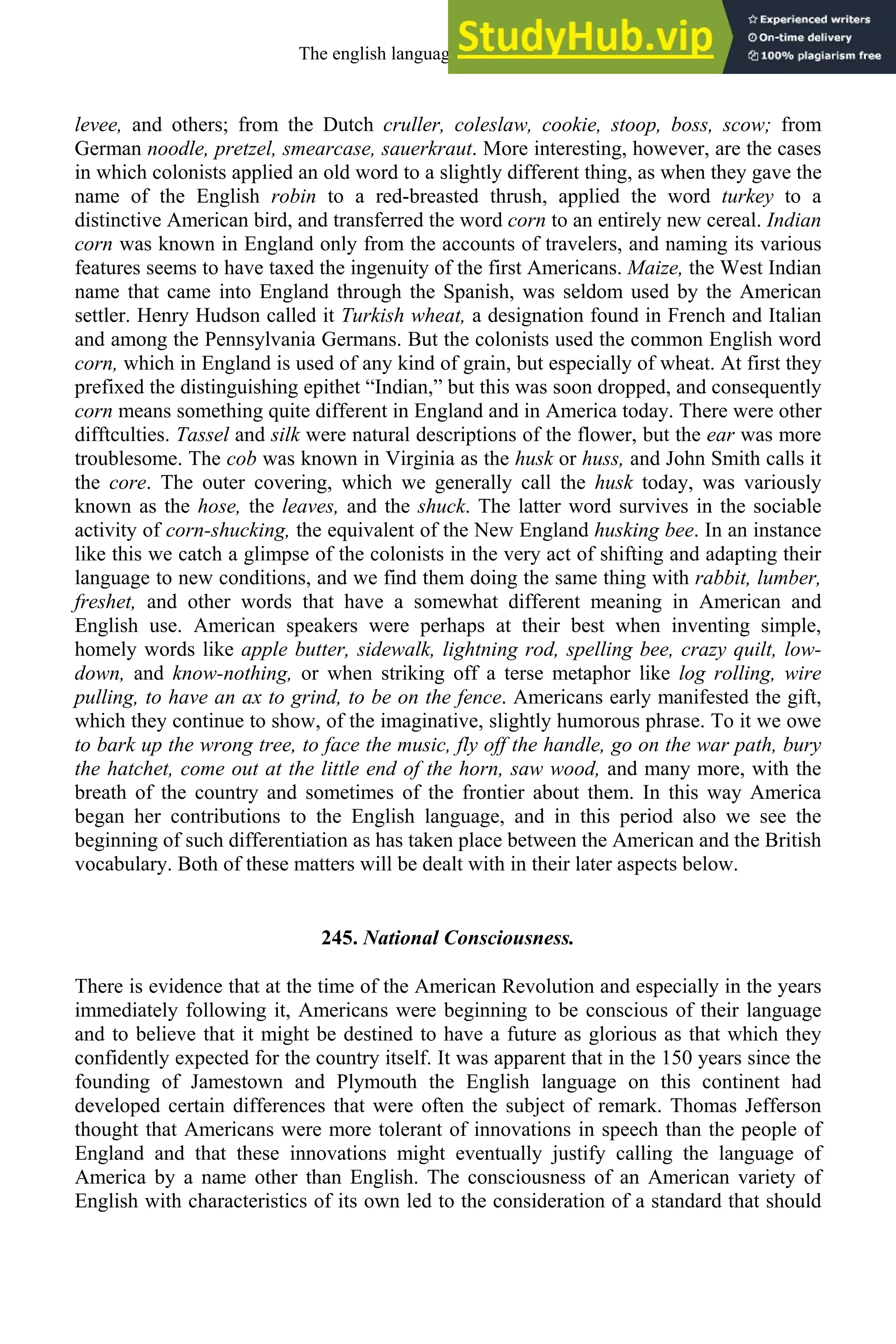 A History Of The English Language By Albert C.Baugh And Thom