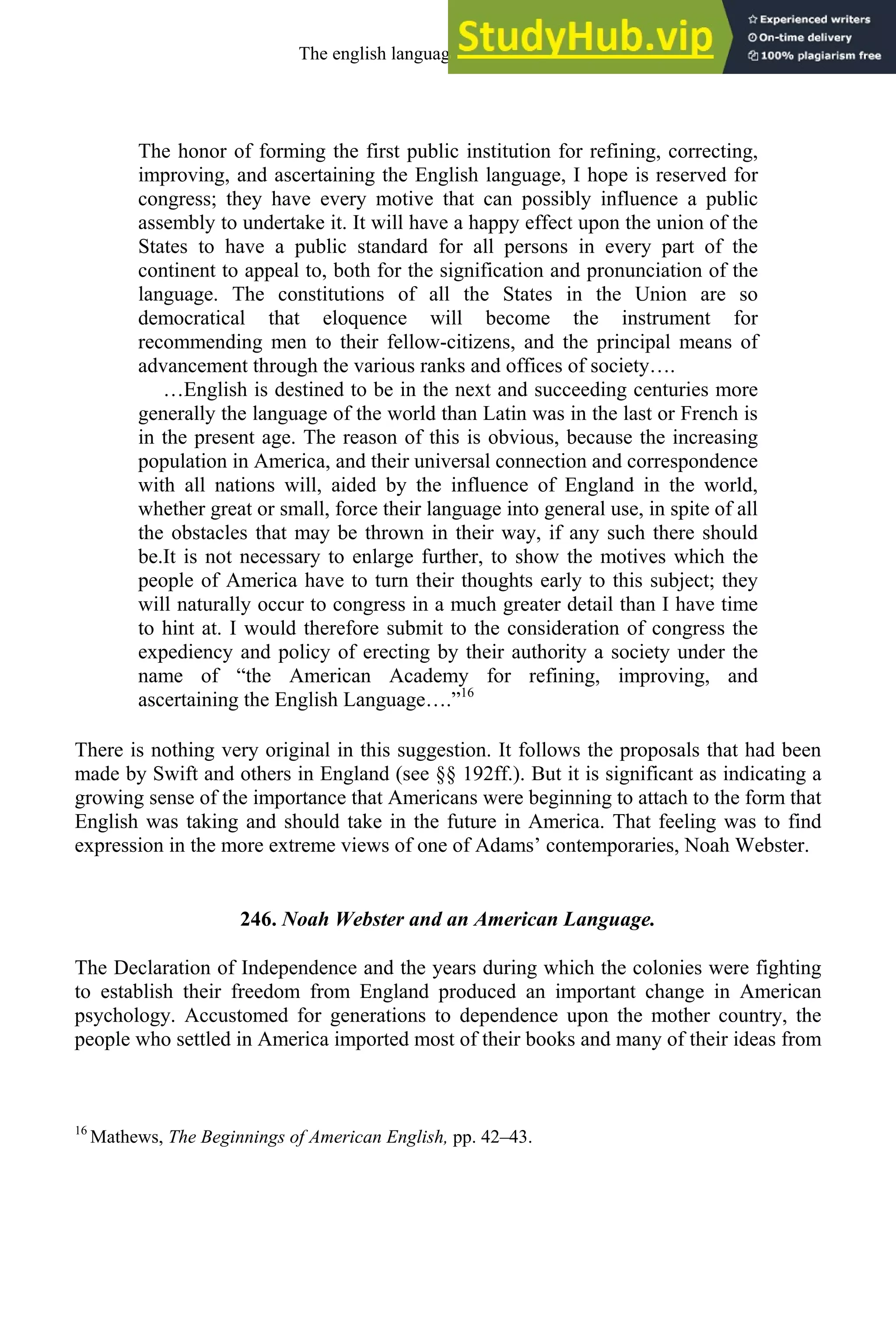 A History Of The English Language By Albert C.Baugh And Thom