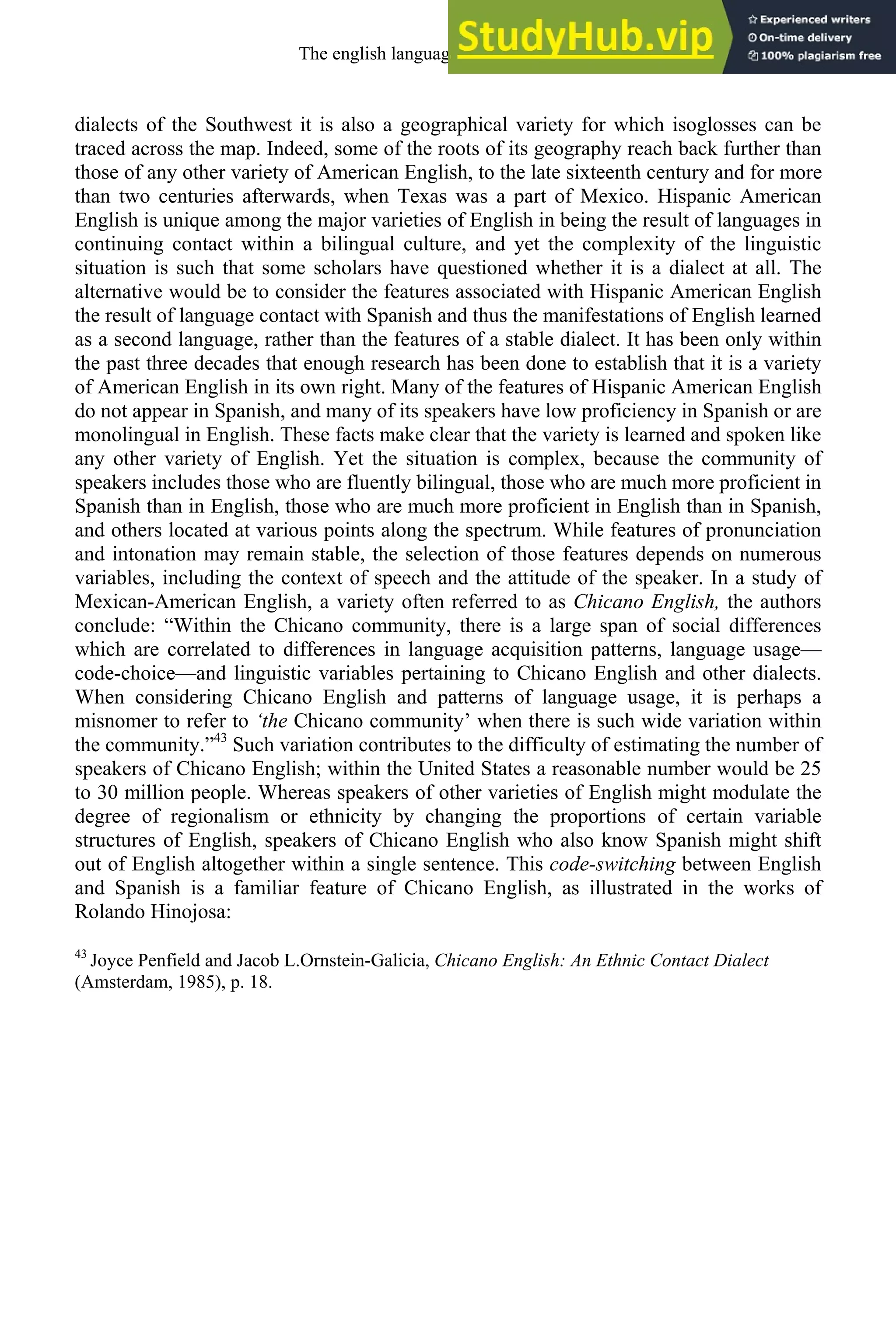 A History Of The English Language By Albert C.Baugh And Thom