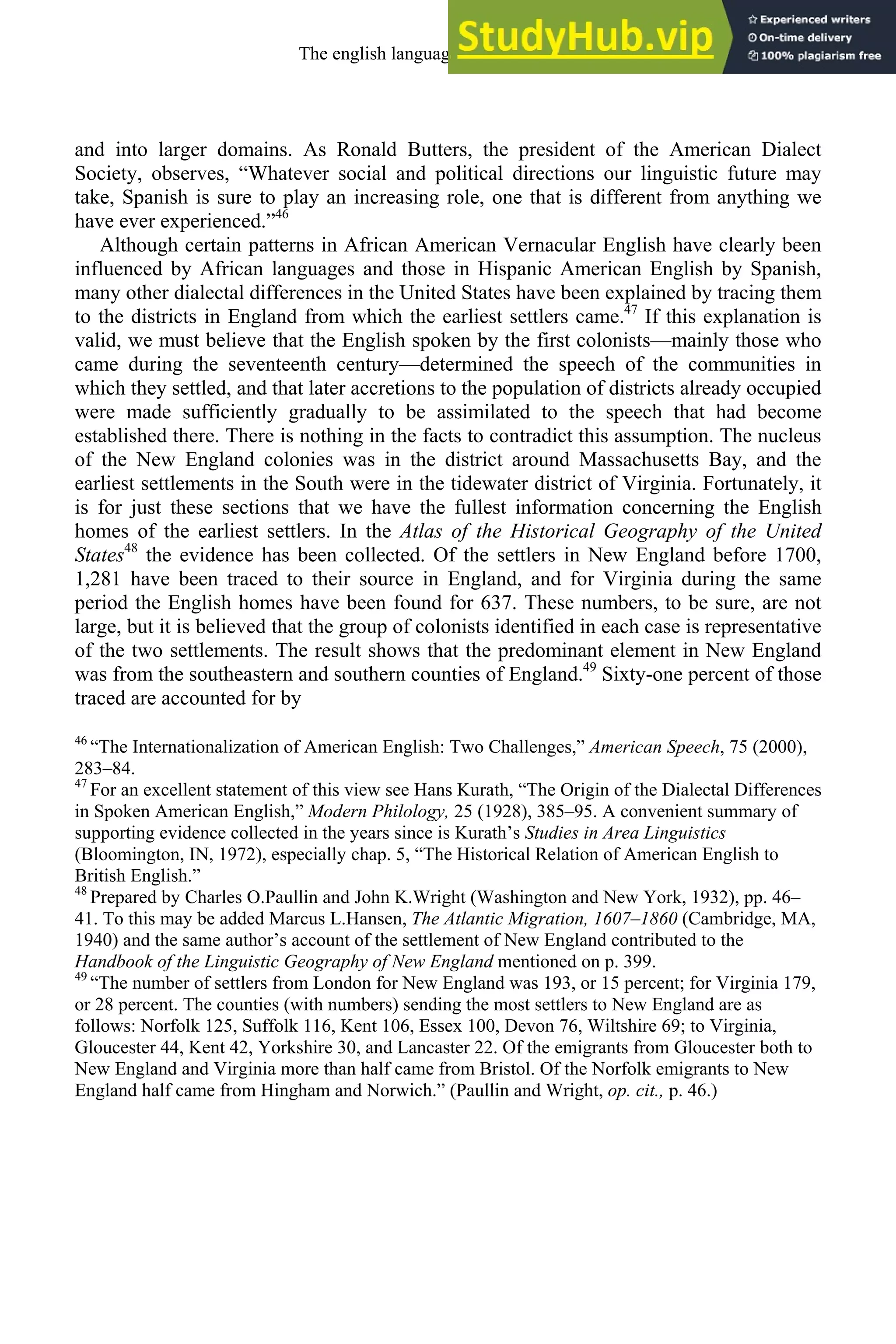 A History Of The English Language By Albert C.Baugh And Thom