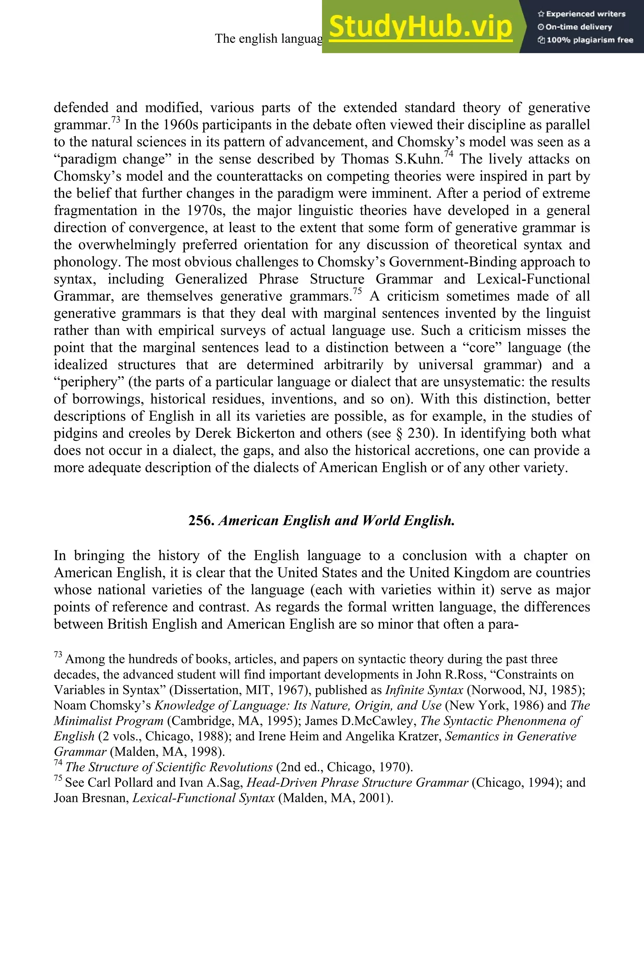 A History Of The English Language By Albert C.Baugh And Thom