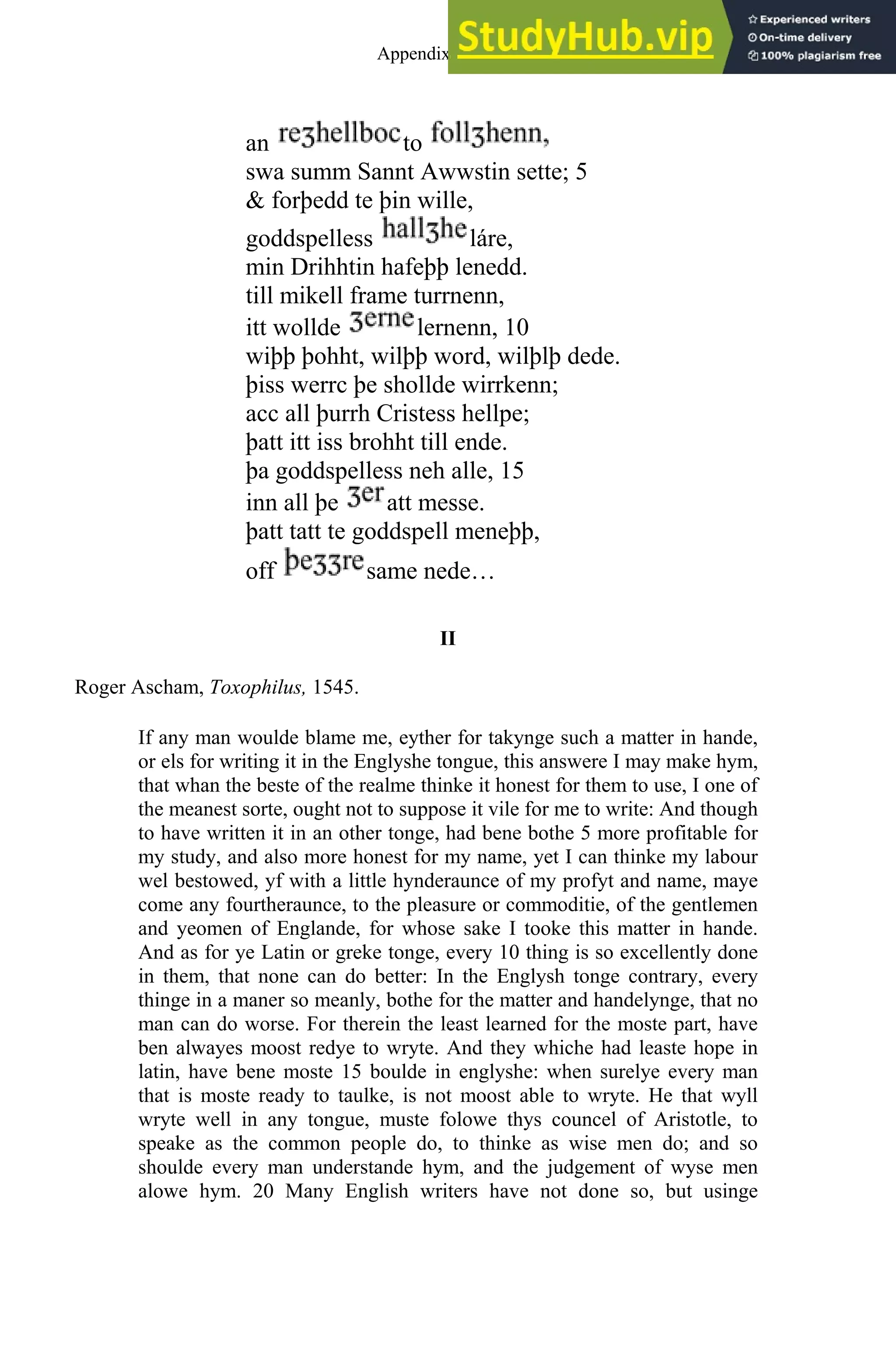 A History Of The English Language By Albert C.Baugh And Thom