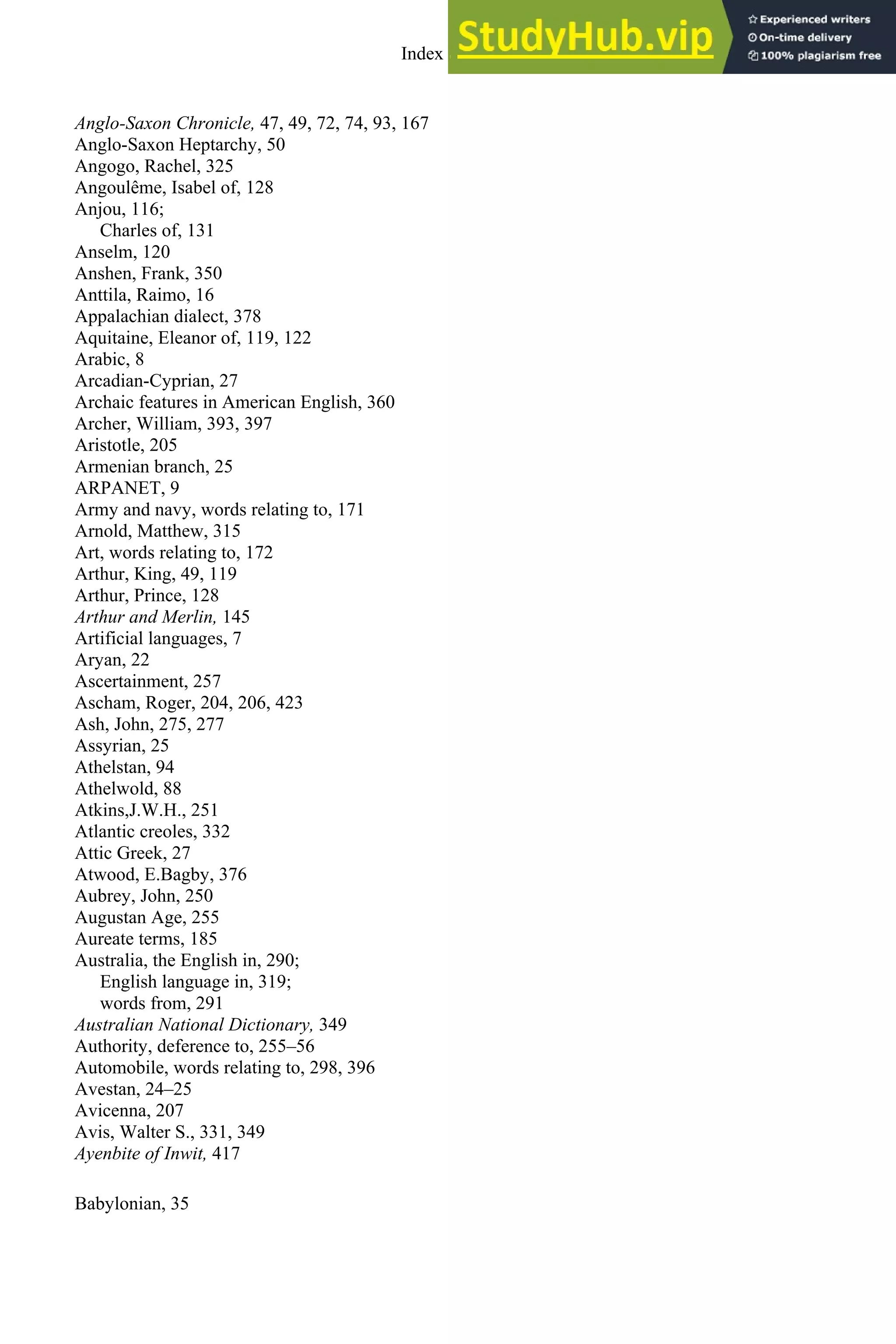 A History Of The English Language By Albert C.Baugh And Thom