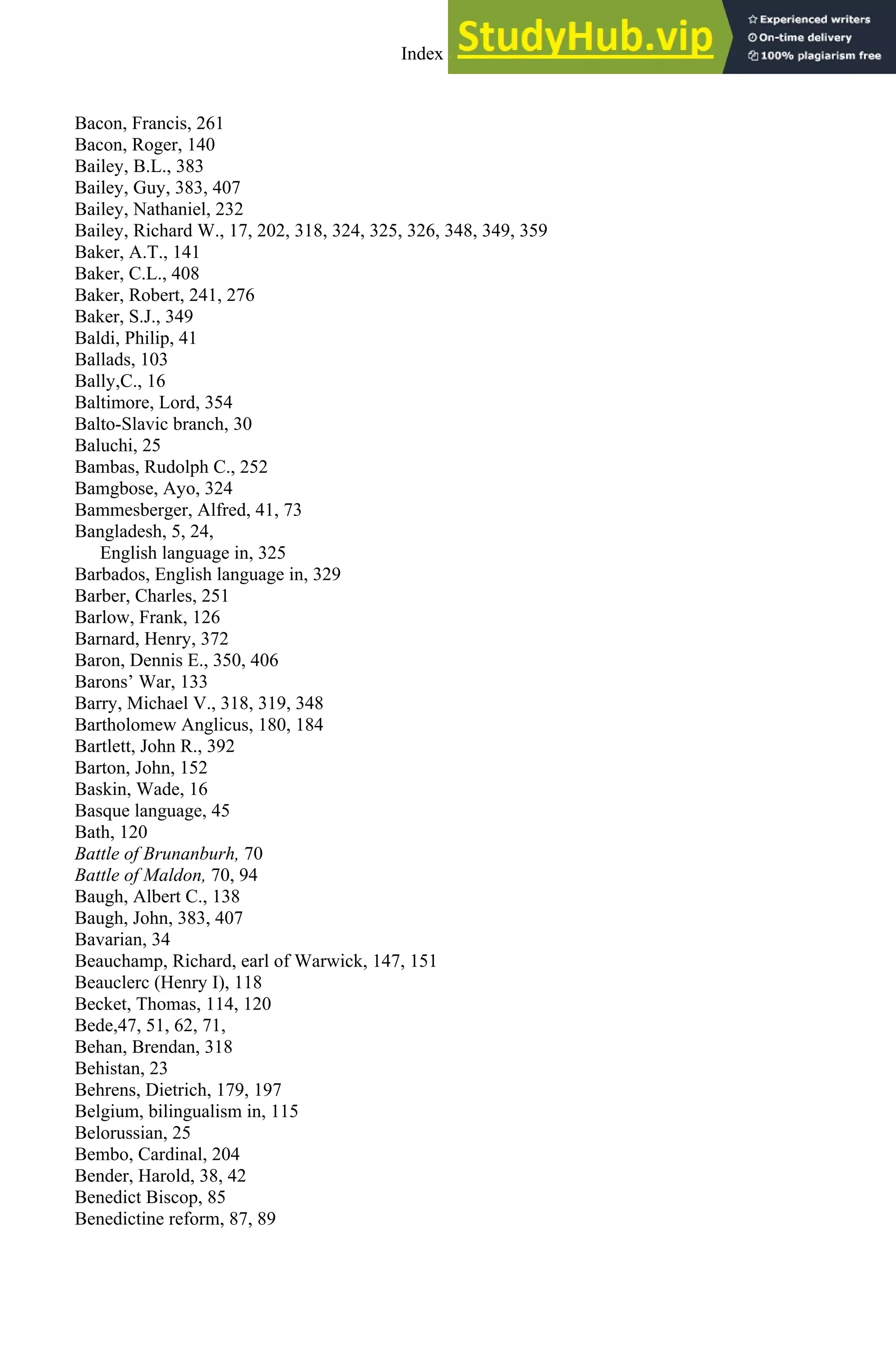 A History Of The English Language By Albert C.Baugh And Thom
